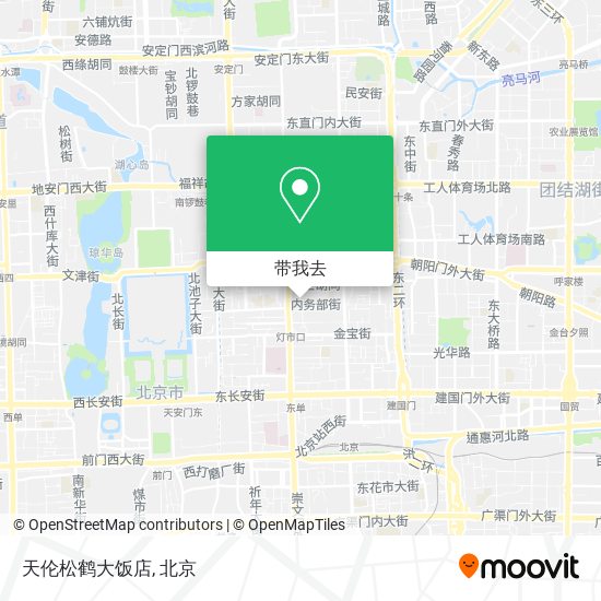 天伦松鹤大饭店地图