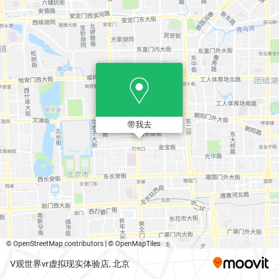 V观世界vr虚拟现实体验店地图