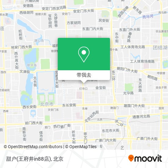 甜户(王府井in88店)地图