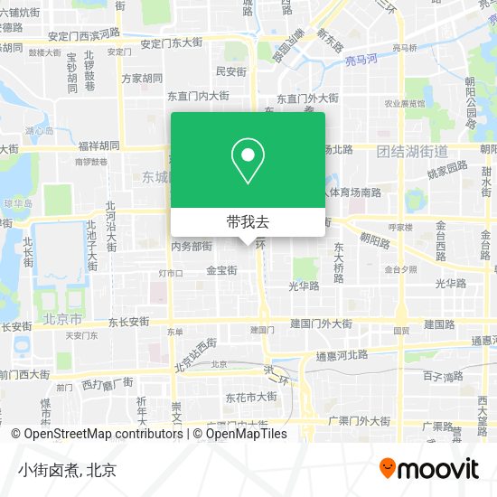 小街卤煮地图