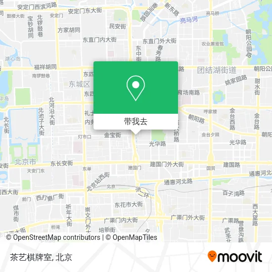 茶艺棋牌室地图