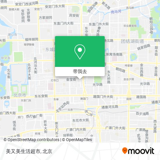 美又美生活超市地图