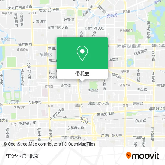 李记小馆地图