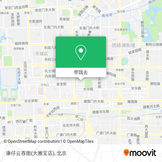康仔云吞面(大雅宝店)地图