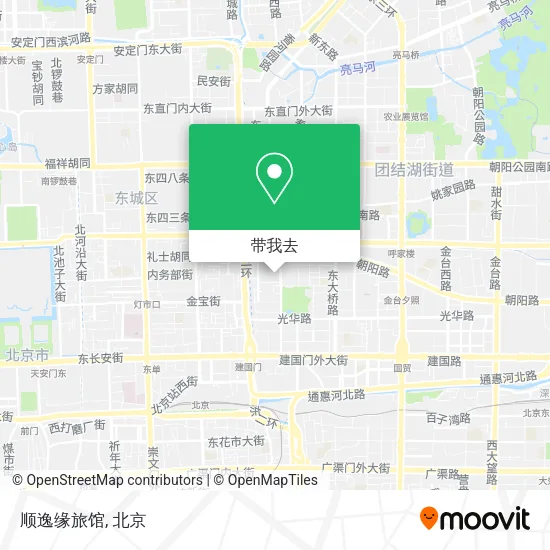 顺逸缘旅馆地图