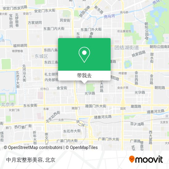 中月宏整形美容地图