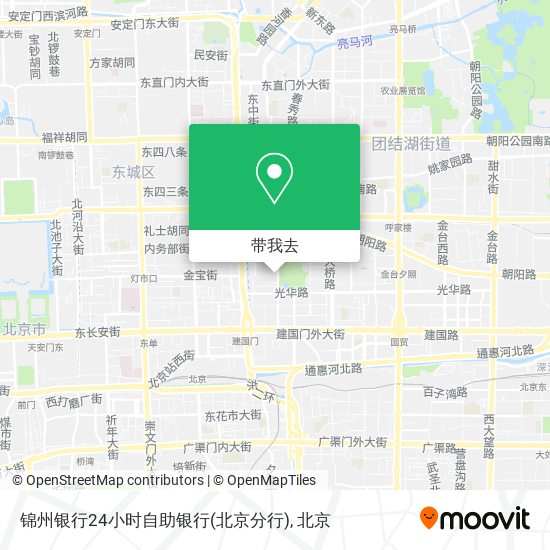 锦州银行24小时自助银行(北京分行)地图