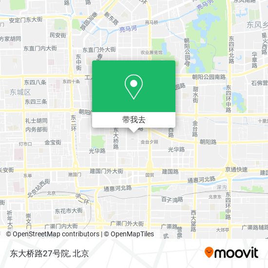 东大桥路27号院地图