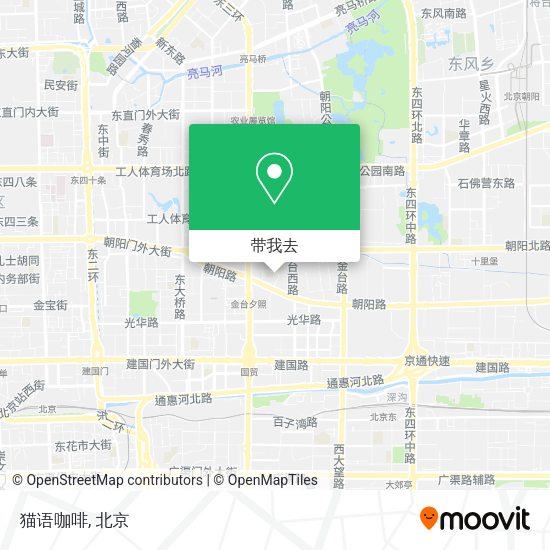 猫语咖啡地图