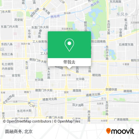 圆融商务地图
