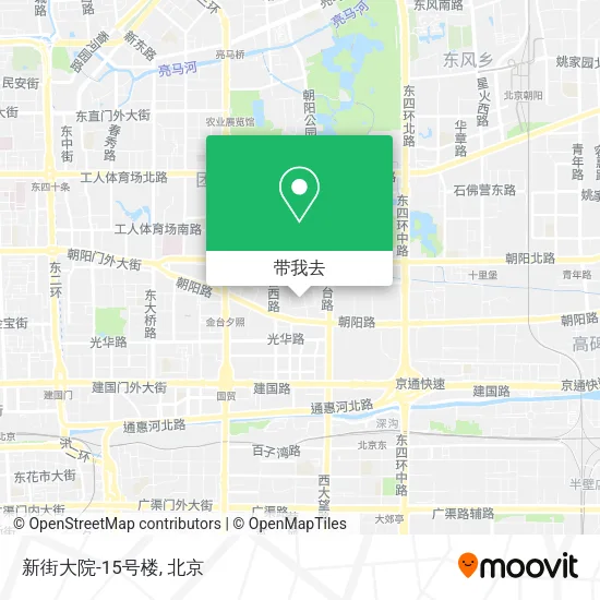 新街大院-15号楼地图
