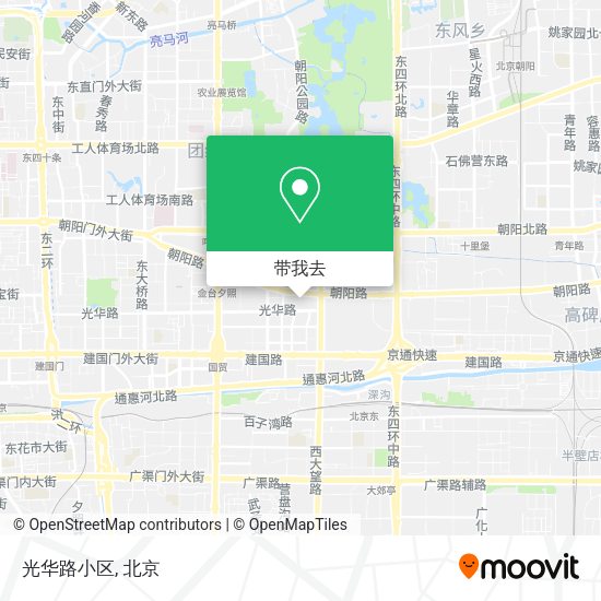 光华路小区地图