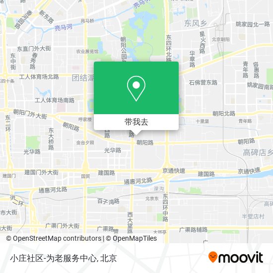 小庄社区-为老服务中心地图