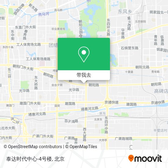 泰达时代中心-4号楼地图