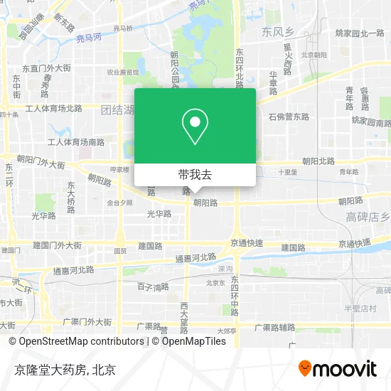 京隆堂大药房地图