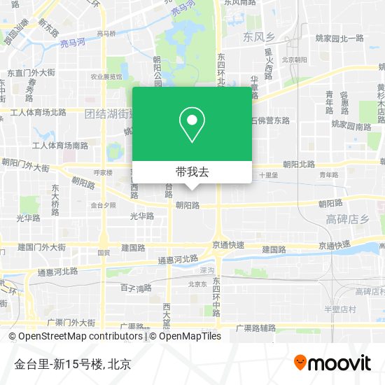 金台里-新15号楼地图