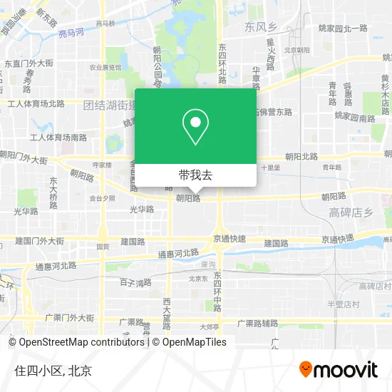 住四小区地图