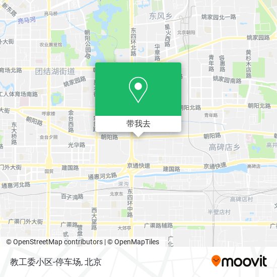 教工委小区-停车场地图