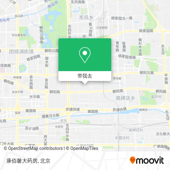 康佰馨大药房地图