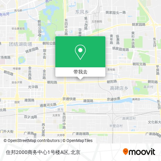 住邦2000商务中心1号楼A区地图