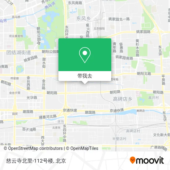 慈云寺北里-112号楼地图