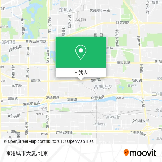 京港城市大厦地图