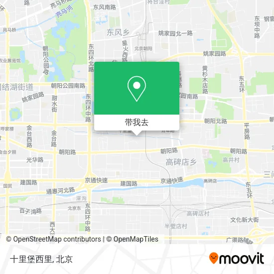 十里堡西里地图
