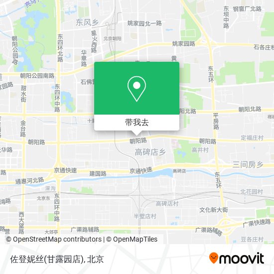 佐登妮丝(甘露园店)地图