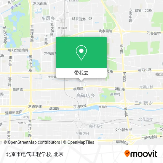 北京市电气工程学校地图