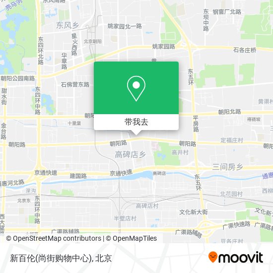 新百伦(尚街购物中心)地图