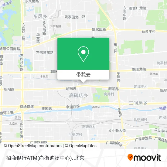 招商银行ATM(尚街购物中心)地图