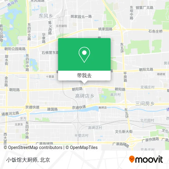 小饭馆大厨师地图