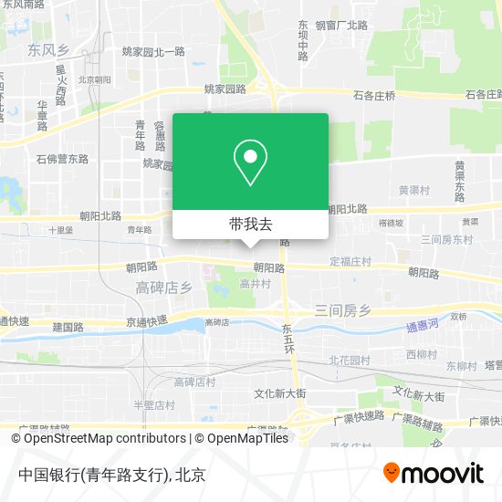 中国银行(青年路支行)地图
