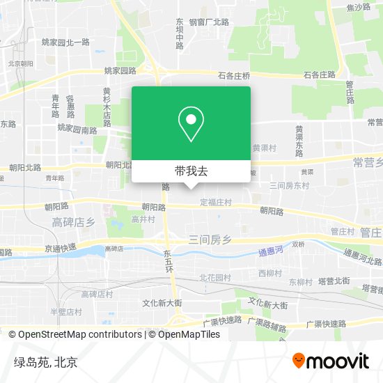 绿岛苑地图