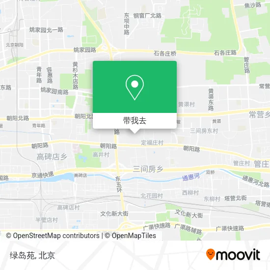 绿岛苑地图