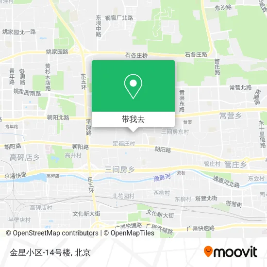 金星小区-14号楼地图