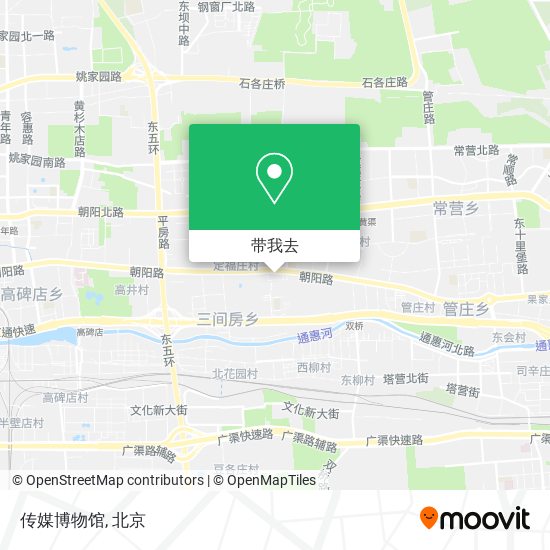 传媒博物馆地图