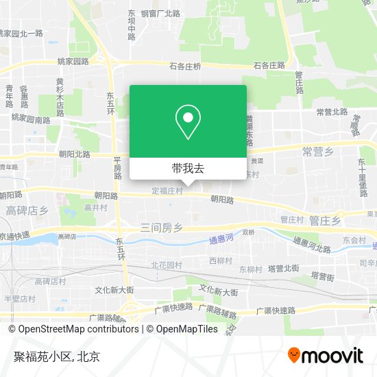 聚福苑小区地图