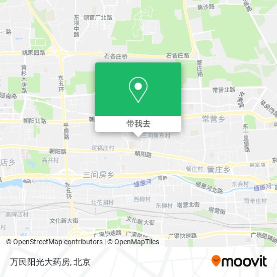 万民阳光大药房地图