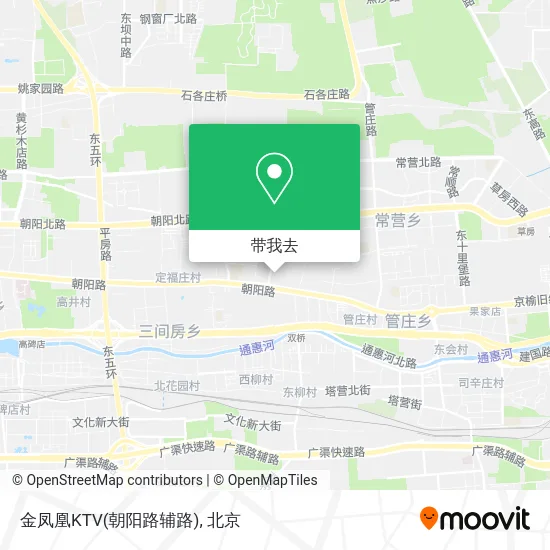 金凤凰KTV(朝阳路辅路)地图