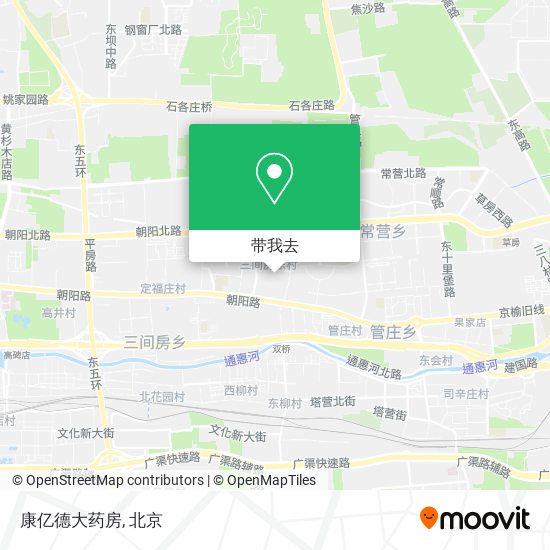 康亿德大药房地图