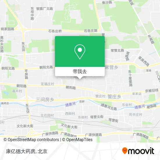 康亿德大药房地图
