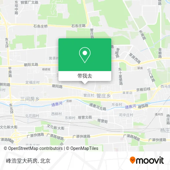 峰浩堂大药房地图