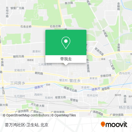 荟万鸿社区-卫生站地图