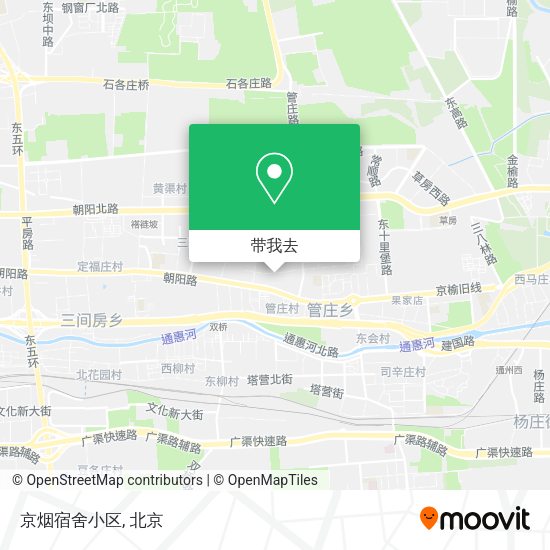 京烟宿舍小区地图