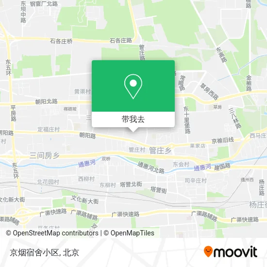 京烟宿舍小区地图