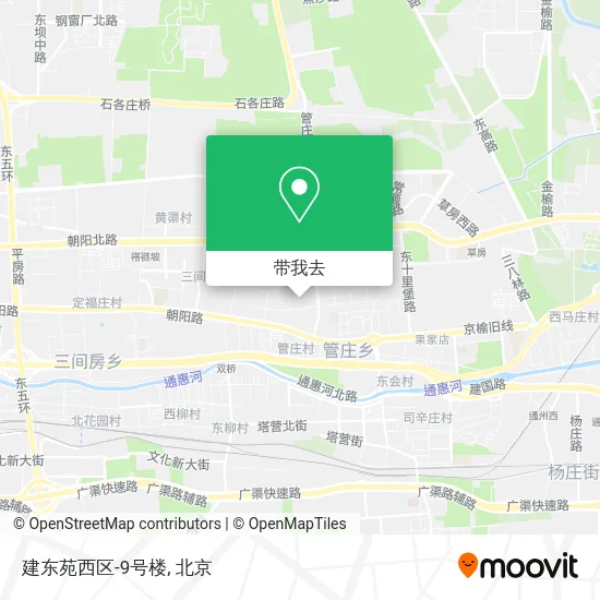 建东苑西区-9号楼地图