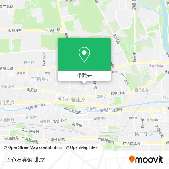 五色石宾馆地图