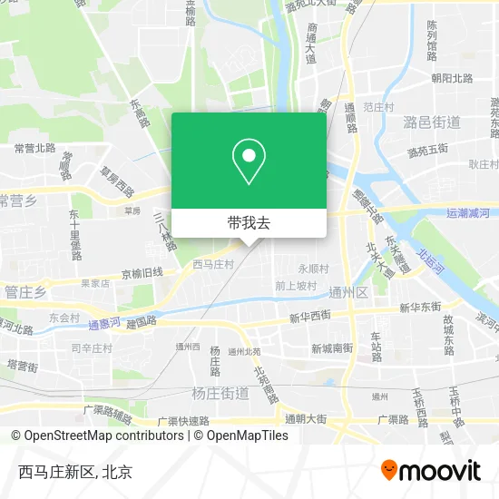 西马庄新区地图