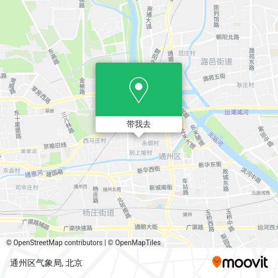 通州区气象局地图